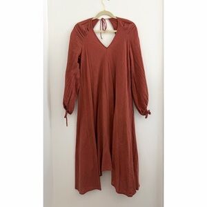 Fara Boutique Pema Maxi Dress in Auburn